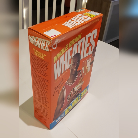 Wheaties Cereal Box 1991 MICHAEL JORDAN Sealed RARE COLLECTORS VINTAGE NEW Retro - Picture 2 of 8